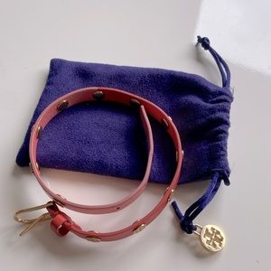 Tory Burch Double Wrap stud Bracelet